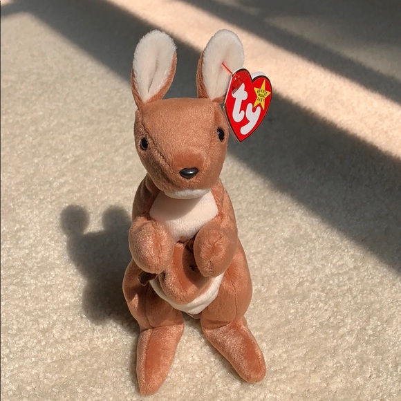 pouch the kangaroo beanie baby